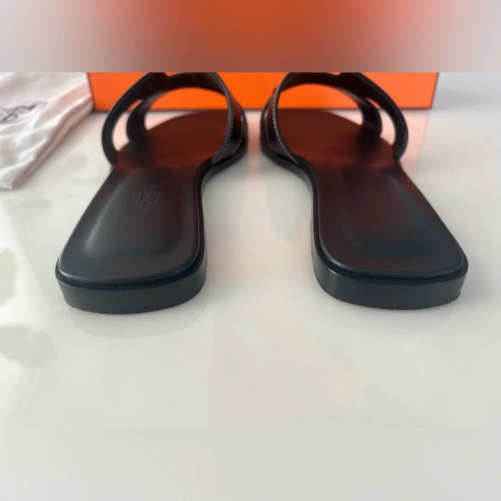 Hermes Oran Sandals / Size EU 37 / Like New - Picture 5 of 14